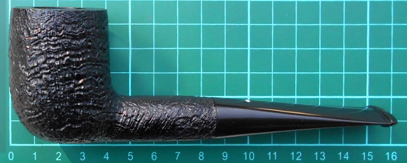 Dunhill - The White Spot Sandblast Smoking Pipe 